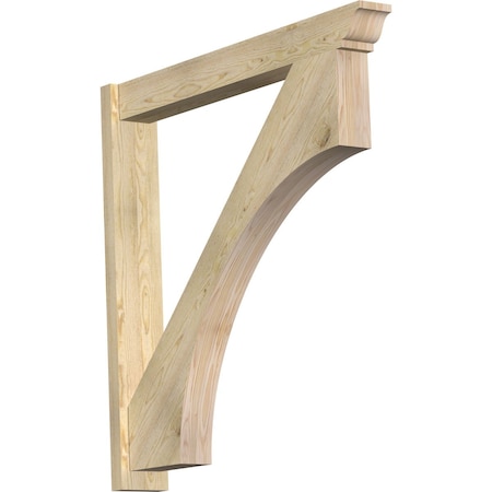 Ekena Millwork Westlake Traditional Rough Sawn Outlooker, Douglas Fir, 6"W x 44"D x 44"H OUT06X44X44WTL01RDF